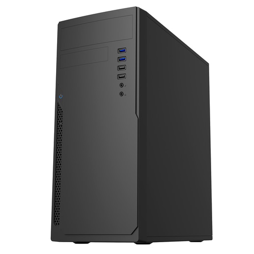CiT Classic Midi Mid Tower Case - Black 