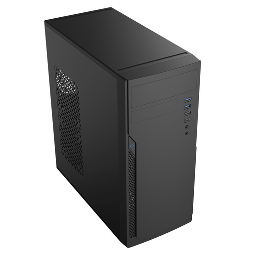 CiT Classic Midi Mid Tower Case - Black 