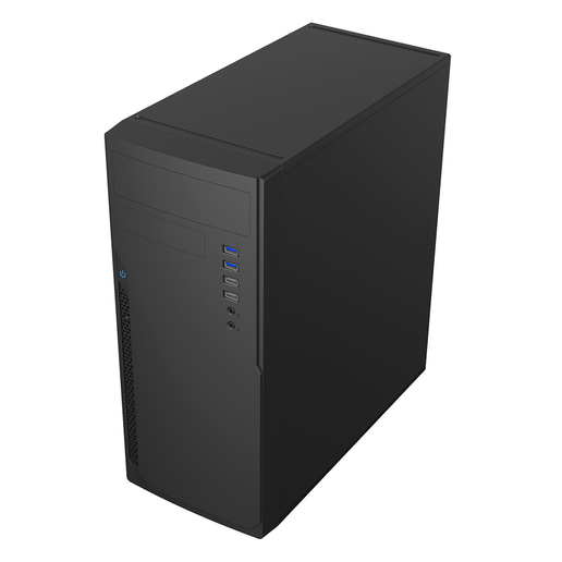 CiT Classic Midi Mid Tower Case - Black 