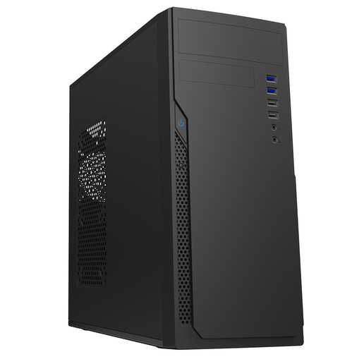 CiT Classic Midi Mid Tower Case - Black 
