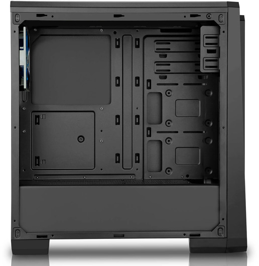 CiT Dark Soul Mid Tower Gaming Case - Black 