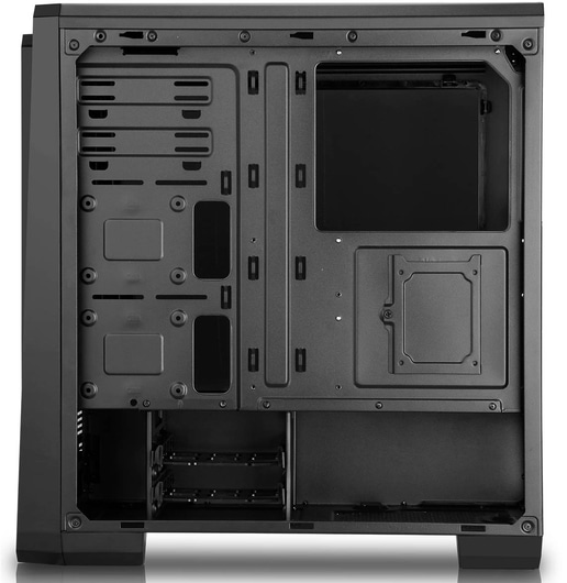 CiT Dark Soul Mid Tower Gaming Case - Black 