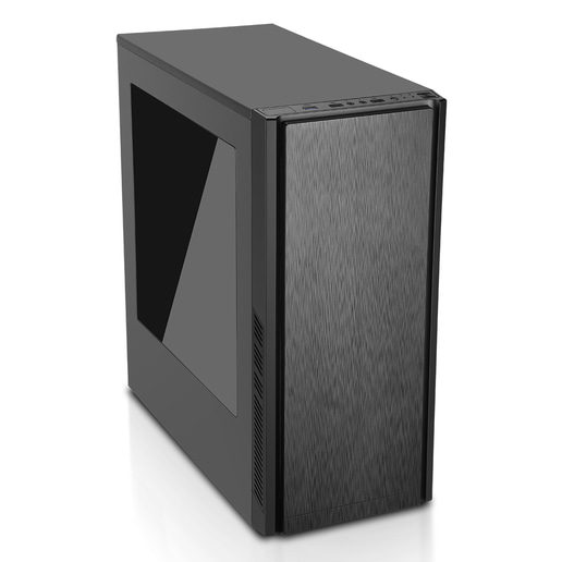 CiT Dark Star Mid Tower Case - Black 