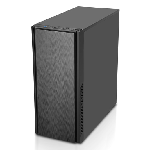 CiT Dark Star Mid Tower Case - Black 