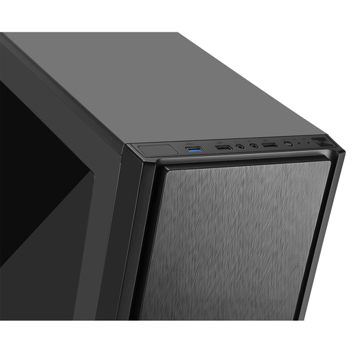 CiT Dark Star Mid Tower Case - Black 