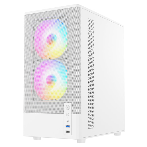 CiT F3 Mid Tower Gaming Case - White 