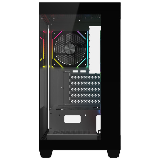 CiT Mercury Mid Tower Gaming Case - Black 