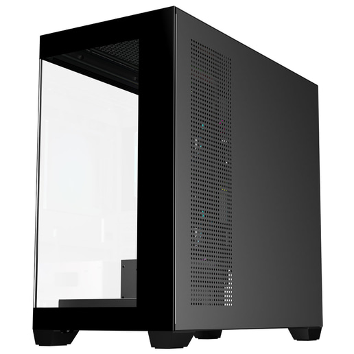 CiT Mercury Mid Tower Gaming Case - Black 