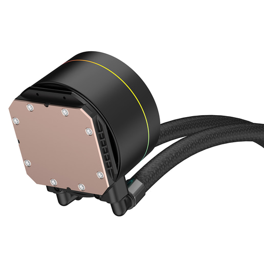 CiT Pro Glacier LCD 360mm AiO Liquid CPU Cooler in Black