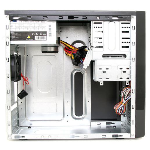CiT 1016 Mid Tower Case - Black 500W  Power Supply