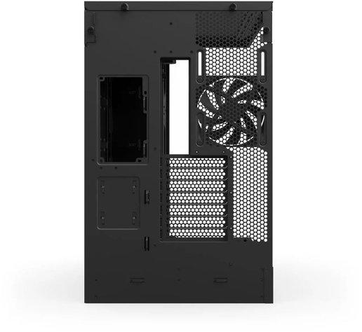 NZXT H9 Flow Mid Tower Gaming Case - Black 