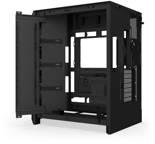 NZXT H9 Flow Mid Tower Gaming Case - Black 