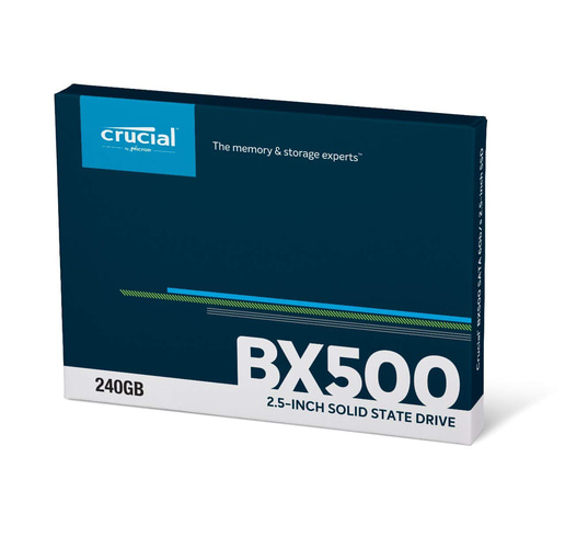 240GB Crucial BX500 2.5" SATA III Solid State Drive