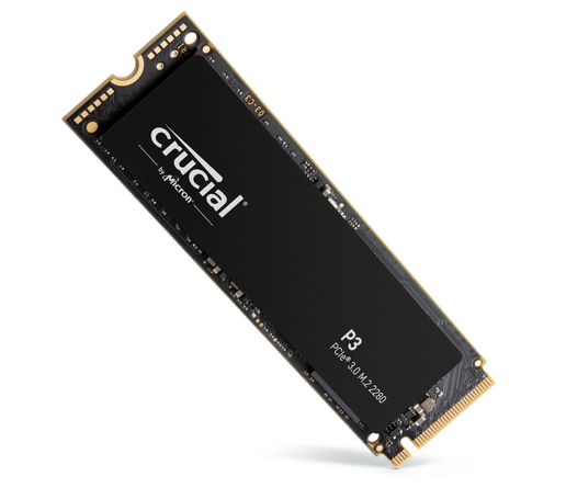 4TB Crucial P3 M.2 2280 PCI Express 3.0 x4 NVMe Solid State Drive