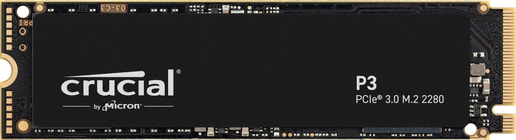 4TB Crucial P3 M.2 2280 PCI Express 3.0 x4 NVMe Solid State Drive