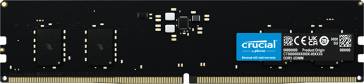Crucial 8GB (1x8GB) 5600MT/s DDR5 Memory