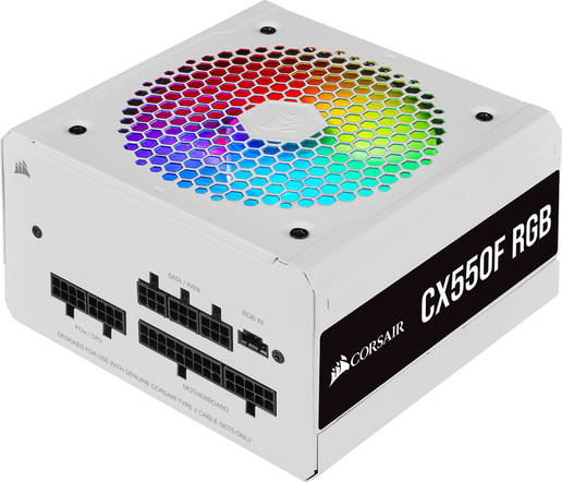 550W Corsair CX550F RGB Modular 80 Plus Bronze PSU