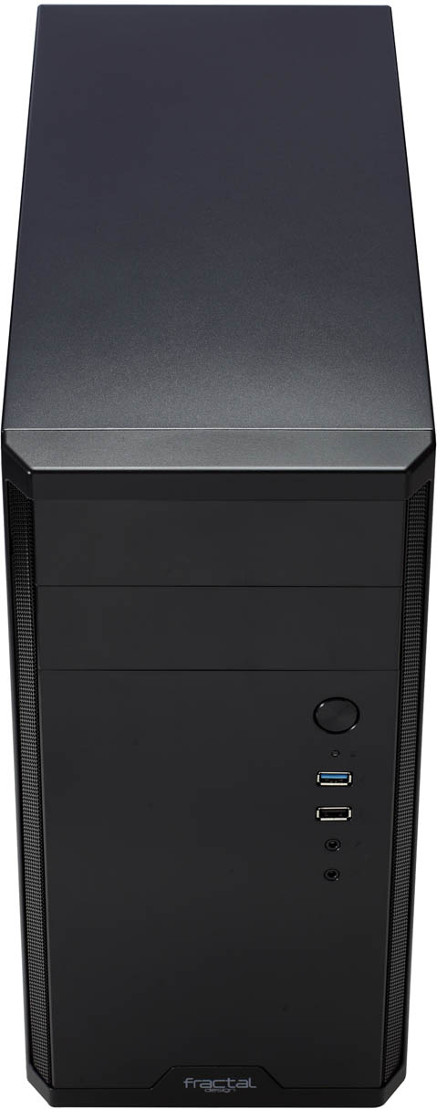 Fractal Core 1100 Mid Tower Case - Black 