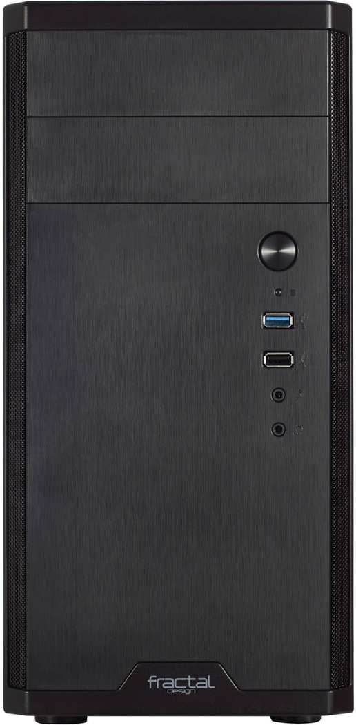Fractal Core 1100 Mid Tower Case - Black 