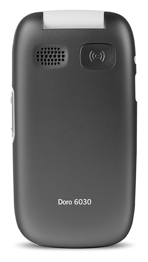 Doro Easy 6030 (2.4 inch) Mobile Phone (Graphite, White)