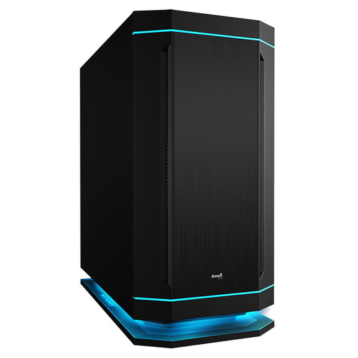 Aero Cool DS 230 Mid Tower Gaming Case - Black 