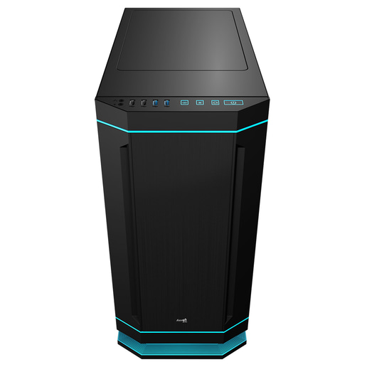 Aero Cool DS 230 Mid Tower Gaming Case - Black 