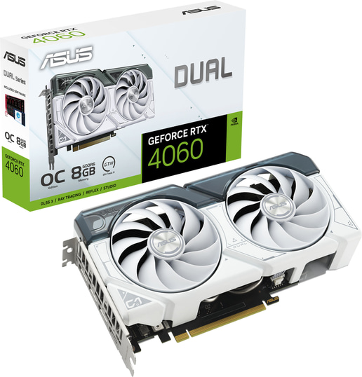 ASUS GeForce RTX 4060 Dual OC 8GB GDDR6 Graphics Card