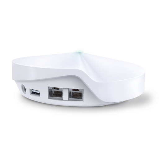TP-Link Deco M9 Plus Whole Home Mesh Wi-Fi AC2200 System LAN/WAN/USB (White) 2 Pack