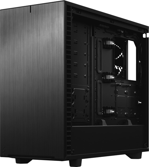 Fractal Define 7 Dark TG Mid Tower Gaming Case - Black 