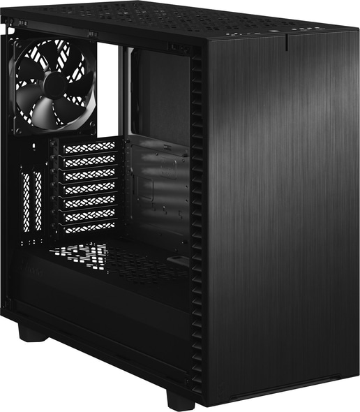 Fractal Define 7 Dark TG Mid Tower Gaming Case - Black 
