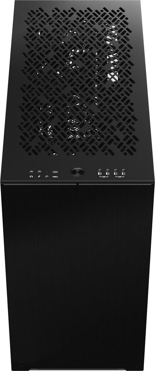 Fractal Define 7 Dark TG Mid Tower Gaming Case - Black 