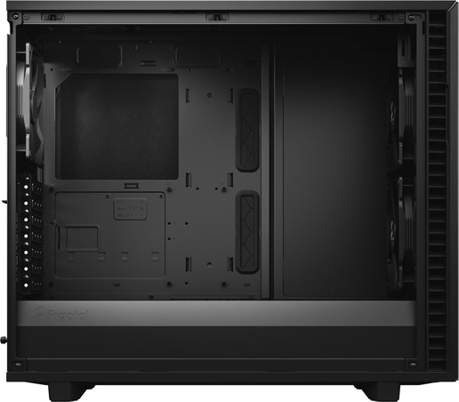 Fractal Define 7 Dark TG Mid Tower Gaming Case - Black 