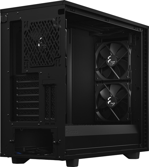 Fractal Define 7 Dark TG Mid Tower Gaming Case - Black 