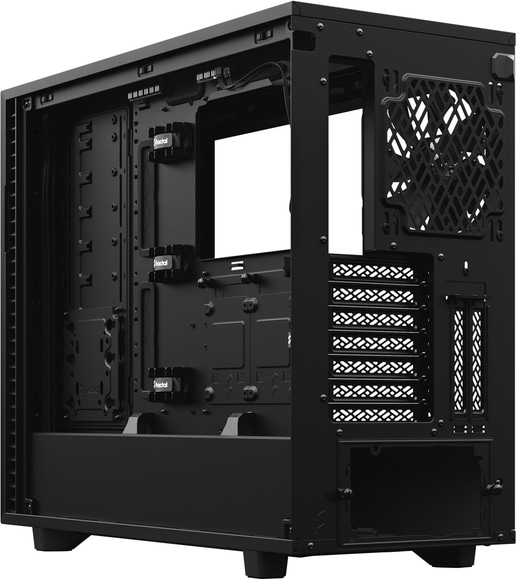 Fractal Define 7 Dark TG Mid Tower Gaming Case - Black 