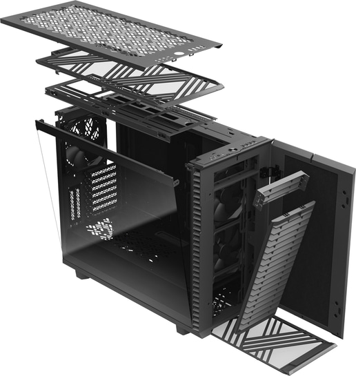 Fractal Design Define 7 Mid Tower Case - Grey 