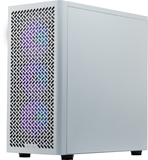 Cooler Master Elite 502 Mid Tower Case - White 