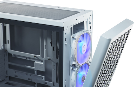 Cooler Master Elite 502 Mid Tower Case - White 