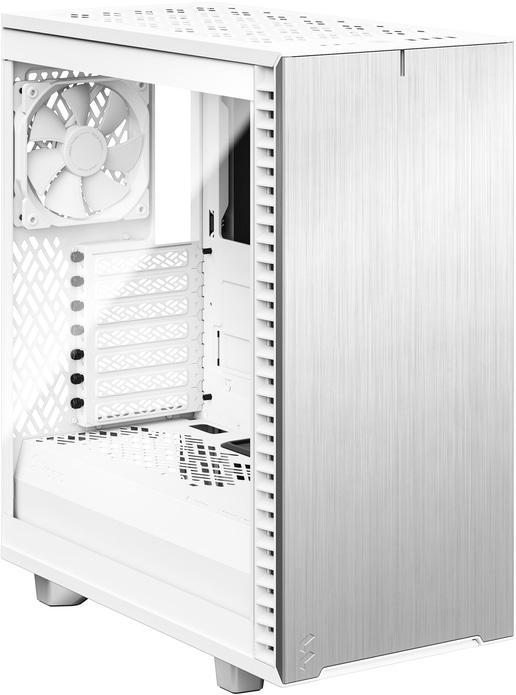 Fractal Define 7 Compact Mid Tower Gaming Case - White 