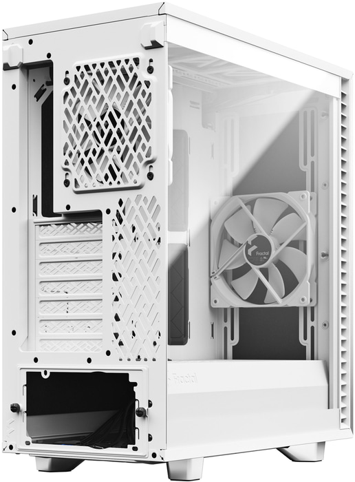Fractal Define 7 Compact Mid Tower Gaming Case - White 