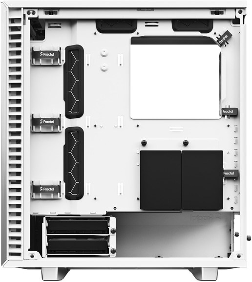Fractal Define 7 Compact Mid Tower Gaming Case - White 