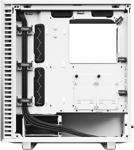 Fractal Define 7 Compact Mid Tower Gaming Case - White 
