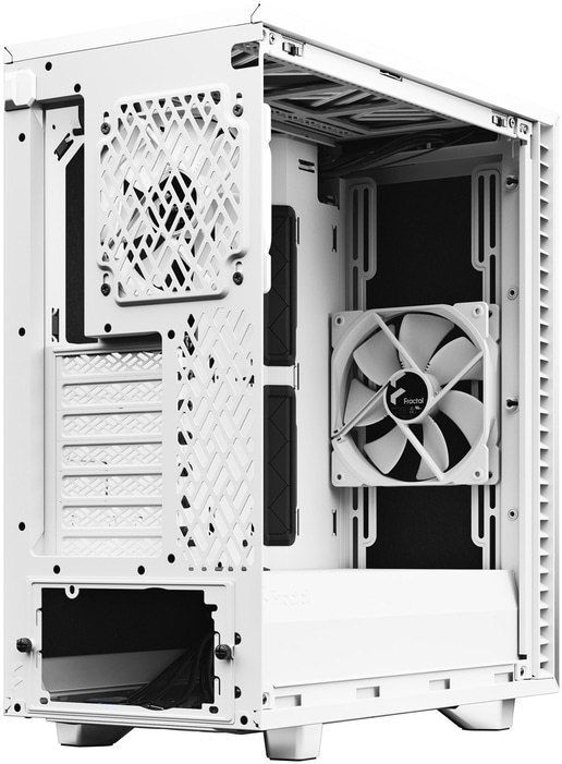 Fractal Define 7 Compact Mid Tower Gaming Case - White 