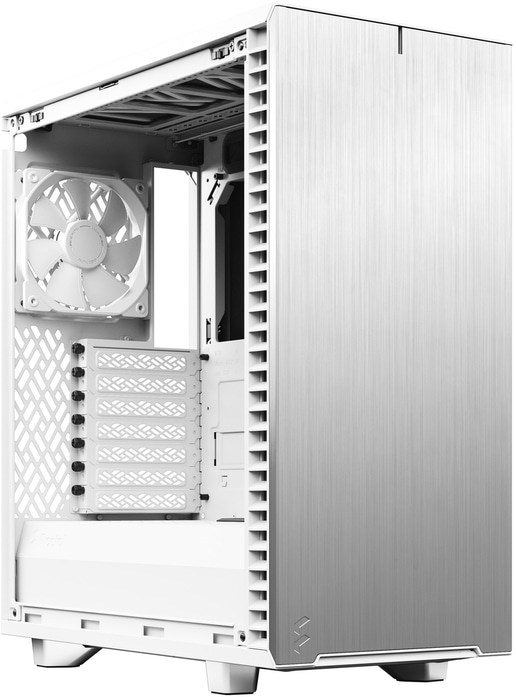 Fractal Define 7 Compact Mid Tower Gaming Case - White 