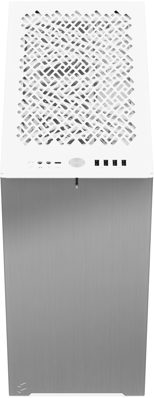 Fractal Define 7 Compact Mid Tower Gaming Case - White 