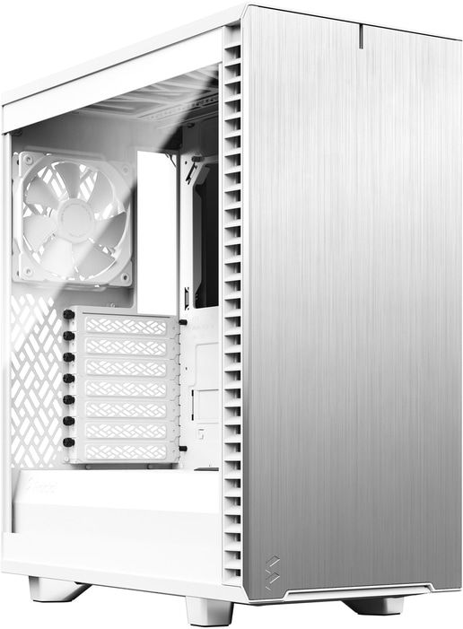 Fractal Define 7 Compact Mid Tower Gaming Case - White 