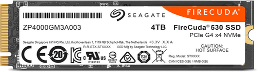 4TB Seagate FireCuda 530 M.2 2280 PCI Express 4.0 x4 NVMe Solid State Drive