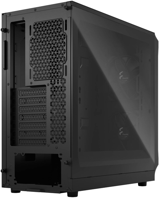 Fractal Focus 2 Mid Tower Gaming Case - Black 