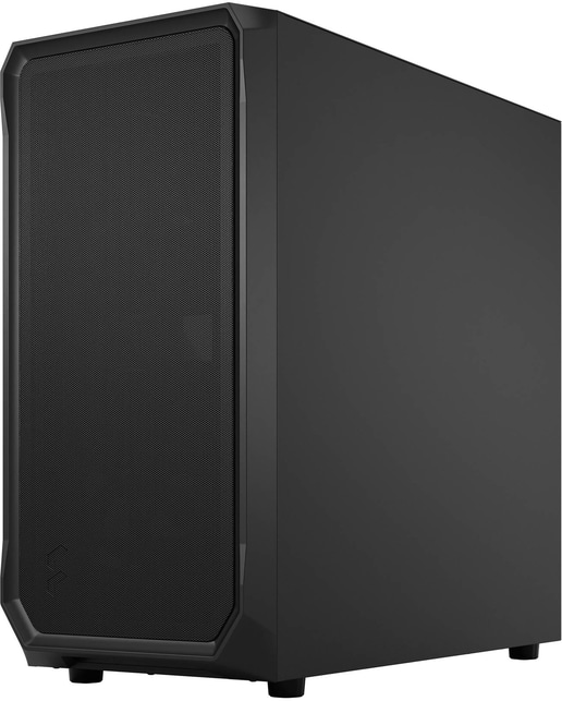 Fractal Focus 2 Mid Tower Gaming Case - Black 