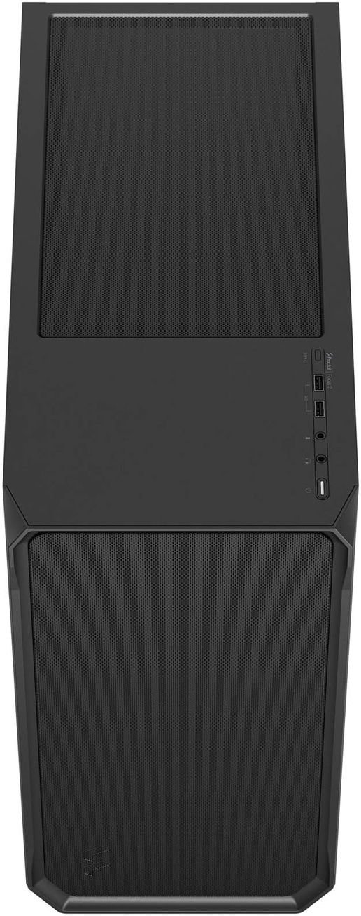 Fractal Focus 2 Mid Tower Gaming Case - Black 