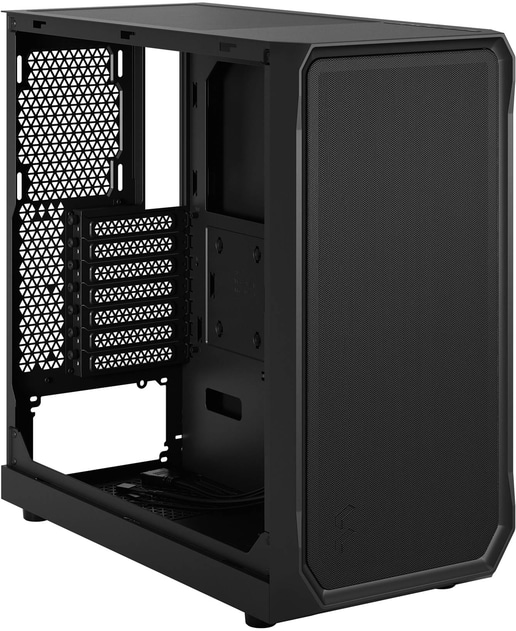 Fractal Focus 2 Mid Tower Gaming Case - Black 